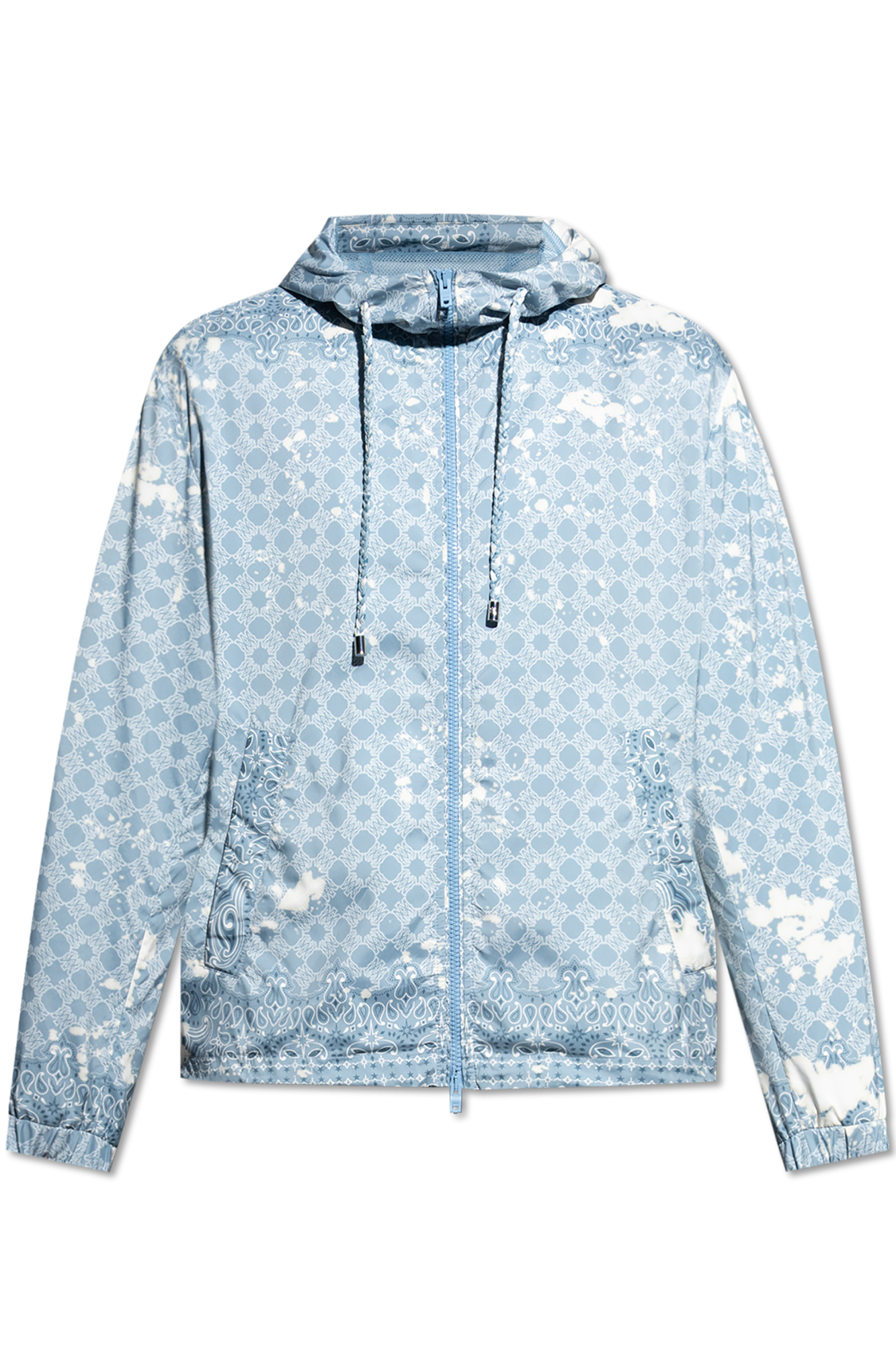 Light blue Lightweight jacket with monogram Amiri - Vitkac AS
